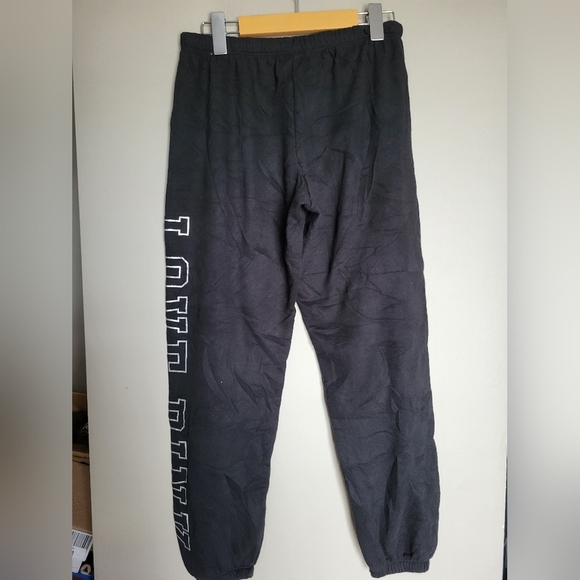 PINK Victoria's Secret Black Joggers, Size Small (Waist 28) - Picture 2 of 4